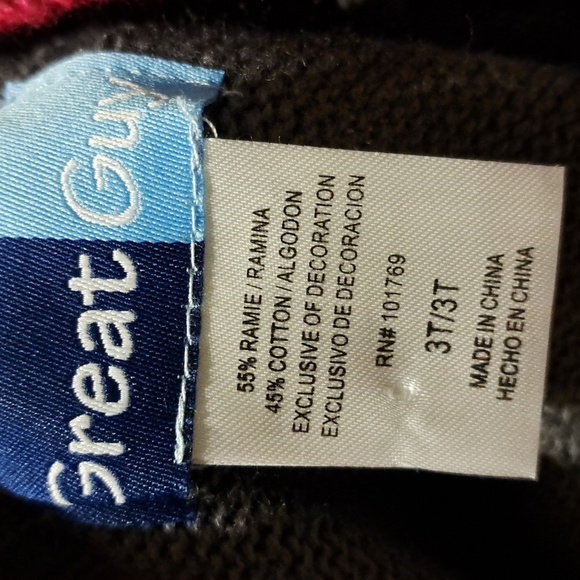 Great Guy boys size 3T sweater vest and plaid button up shirt, NWOT - Picture 7 of 7